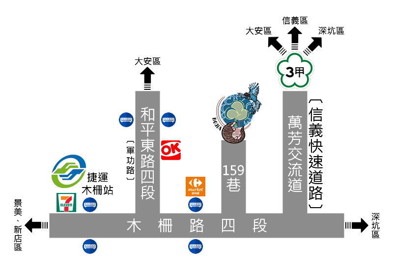 博嘉實小交通位置圖